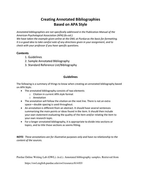 annotated bibliography generator owl.
